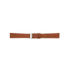 Horlogeband 12mm Bruin, krokodillenprint - 22645