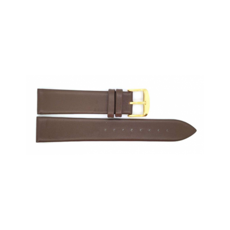 Horlogeband 18mm Bruin - 23151