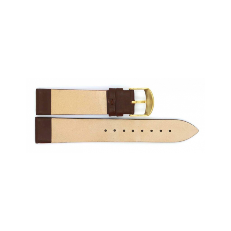 Horlogeband 18mm Bruin - 23151