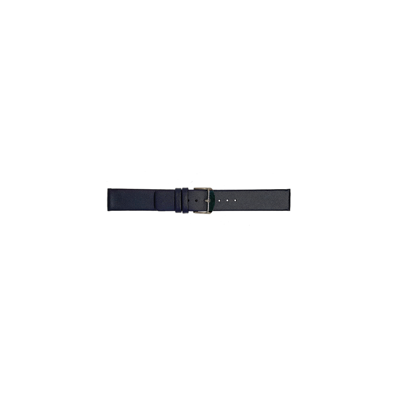 Horlogeband 18mm Donker Blauw Parallel - 23184