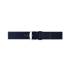 Horlogeband 18mm Donker Blauw Parallel - 23184