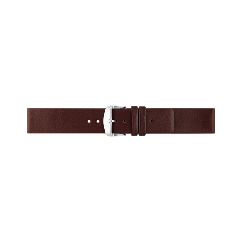 Horlogeband 14mm Bruin Parallel - 23005