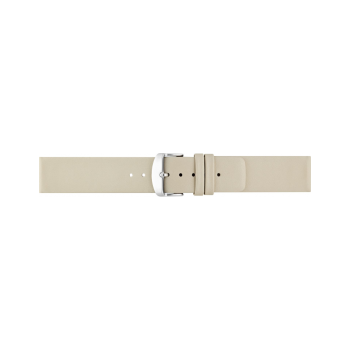 Horlogeband 20mm, beige - 23437