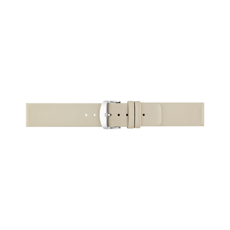 Horlogeband 20mm, beige - 23437