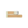Horlogeband 20mm, beige - 23437