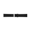 Horlogeband 16mm, Genuine leather Zwart - 22736