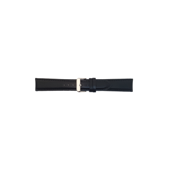 Horlogeband 14mm Zwart - 22907