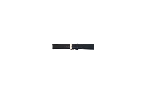 Horlogeband 14mm Zwart - 22907