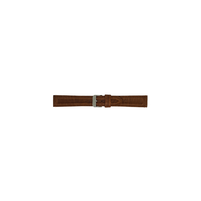 Horlogeband 18mm Bruin - 24540