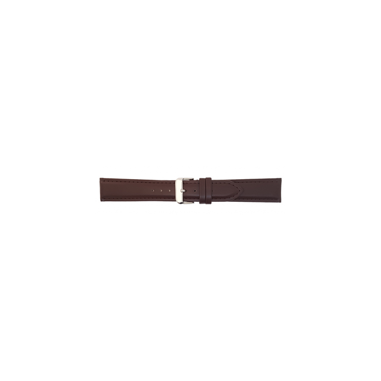 Horlogeband 20mm Bruin - 24105