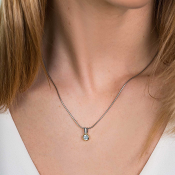 Zinzi Hanger, model ZIH1662G (lengte:13mm.) excl.collier - 22575