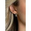 Zinzi Oorknoppen, Model ZIO2438 (lengte 12mm.) - 22580 Zinzi Oorknoppen, Model ZIO2438 (lengte 12mm.) - 22580