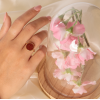 My Bendel Ring, edelstaal verguld. Met Gold Sand Stone Edelsteen - 22584