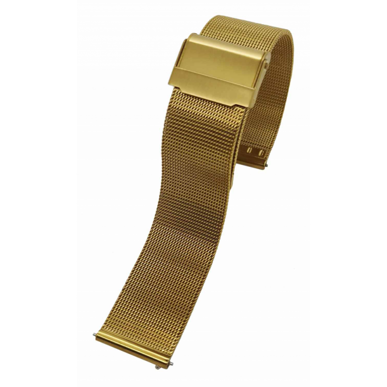 Horlogeband, Milanese 12mm Doublr - 24694