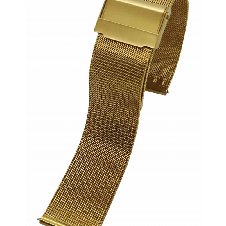 Horlogeband, Milanese 12mm Doublr - 24694