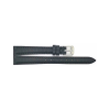 Horlogeband 14mm, Zwart met Hagedisprint - 22908