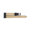 Horlogeband 14mm, Zwart met Hagedisprint - 22908