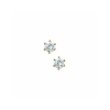 Oorknoppen, 14krt.goud met zirkonia (3,5mm.) - 22920