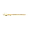 Armband, 14krt.goud palmier dikte 2,1mm. (lengte:19cm.) - 22449