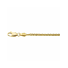 Armband, 14krt.goud palmier dikte 2,1mm. (lengte:19cm.) - 22449