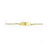 Graveerarmband, 14krt. goud  (verstelbaar: 9-11cm.baby) - 22446