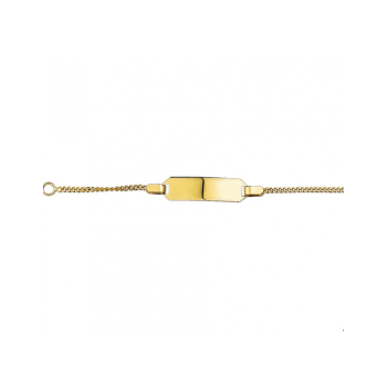 Graveerarmband, 14krt. goud  (verstelbaar: 9-11cm.baby) - 22446