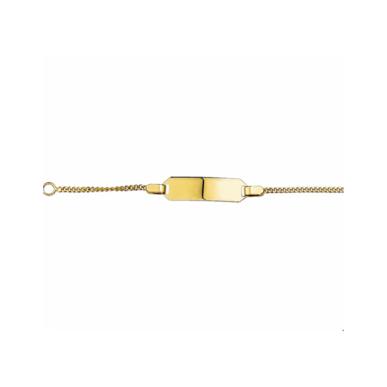 Graveerarmband, 14krt. goud  (verstelbaar: 9-11cm.baby) - 22446