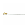 Collier, 14krt.goud gourmet 1mm. (lengte: 50cm.) - 23196