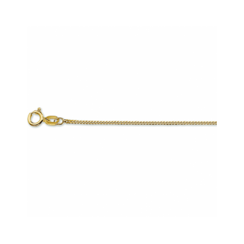 Collier, 14krt.goud gourmet 1mm. (lengte: 50cm.) - 23196