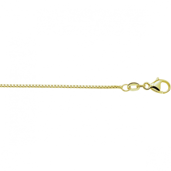 Collier, double venetiaans (lengte: 42cm.) - 23244