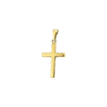 Hanger, 14krt.goud kruis (20,5x12mm.) - 23023 Hanger, 14krt.goud kruis (20,5x12mm.) - 23023