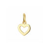 Hanger, 14krt.goud hart (8mm.) - 23564