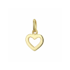 Hanger, 14krt.goud hart (8mm.) - 23564