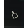 TAJ AMSTERDAM Zilveren Hanger met onyx CHETAS (12x12mm) staat symbool voor: "bescherming" - 22665