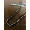 TAJ AMSTERDAM Zilveren Ketting model BASTE (lengte: 57cm.) - 22666