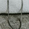 TAJ AMSTERDAM Zilveren Ketting model BASTE (lengte: 57cm.) - 22666