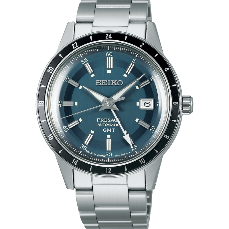 Seiko Presage SSK009J1 Blue GMT, Automaat - 22668 Seiko Presage SSK009J1 Blue GMT, Automaat - 22668