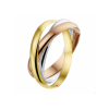 HC Ring, 14krt. tricolour goud (maat 17) - 23297