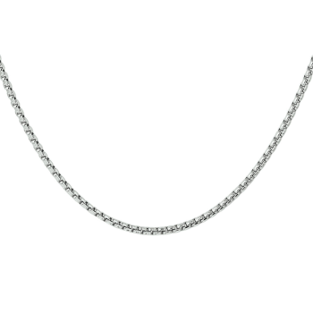 Collier, zilver venetiaans bol 2,0mm. (lengte: 60cm.) - 22672