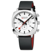 Mondaine Horloge Grand Cushion MSL.41410.LBV (met extra band) - 22690