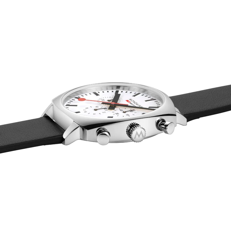 Mondaine Horloge Grand Cushion MSL.41410.LBV (met extra band) - 22690