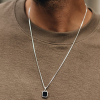 TAJ AMSTERDAM Zilveren Ketting model Lesedi (lengte 53cm.) - 22770