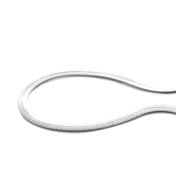 Collier, zilver slangenmotief (45cm.) - 22784 Collier, zilver slangenmotief (45cm.) - 22784