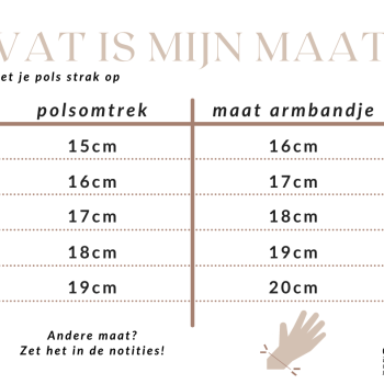 CLIC, Thinking of You edelstaal vergulde armband met Rondje - 22815