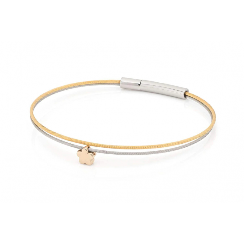 CLIC, Thinking of You edelstaal vergulde armband met Bloemetje - 22816 CLIC, Thinking of You edelstaal vergulde armband met Bloemetje - 22816