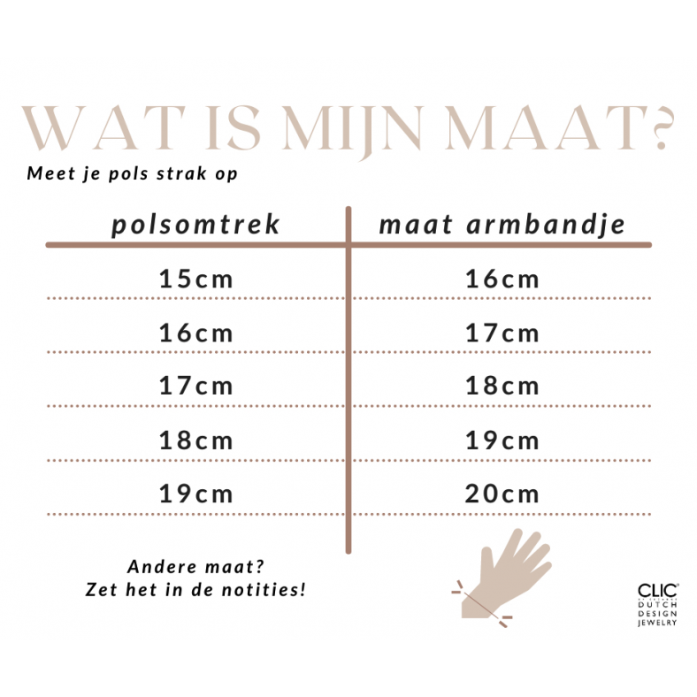 CLIC, Thinking of You edelstaal vergulde armband met Bloemetje - 22816 CLIC, Thinking of You edelstaal vergulde armband met Bloemetje - 22816