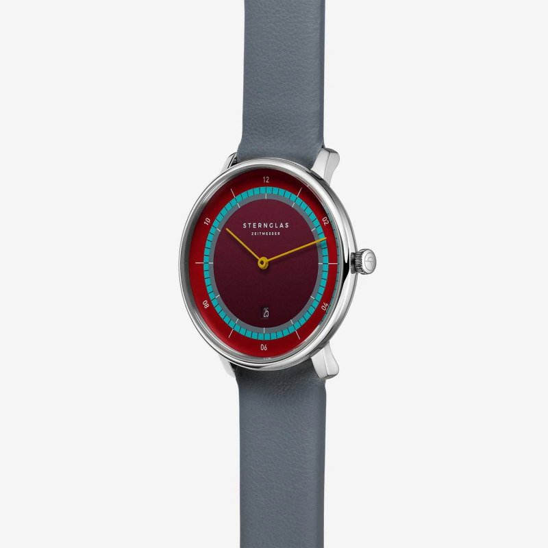 Sternglas NAOS XS edition Argo Rood Dameshorloge - 22840 Sternglas NAOS XS edition Argo Rood Dameshorloge - 22840
