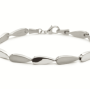 Boccia Armband, model 03052-01 titanium (19,5cm.>in te korten) - 22923