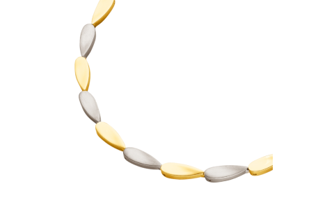 Boccia Collier, Titanium/bicolour model 08068-01 (lengte 45cm.) - 22928