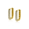 Zinzi Oorringen, model ZIO2222Y (18x3mm.) - 22997 Zinzi Oorringen, model ZIO2222Y (18x3mm.) - 22997